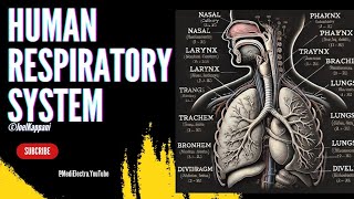 Respiratory System In Humans  Human Respiratory System Model  Respiratory System Short Video [upl. by Aicac]