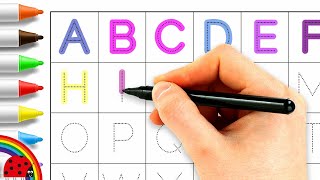 Learn the English Alphabet Quickly and Easily [upl. by Soinski]