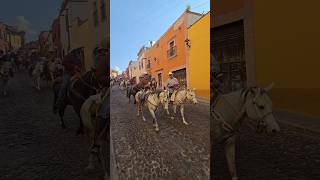 Tradicional Cabalgata a Terreros sanmigueldeallende Guanajuato mexico [upl. by Kloman]