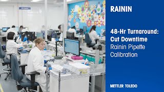 Pipette Calibration  48Hour Turnaround  Service Any Pipette Brand  Rainin  METTLER TOLEDO [upl. by Ennyleuqcaj]