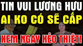 Tin Vui AI KHÔNG CÓ LƯƠNG HƯU SẼ ĐƯỢC NHẬN TRỢ CẤP HƯU TRÍ amp LỘ TRÌNH TĂNG LƯƠNG TỚI 2030 bba [upl. by Inaja]