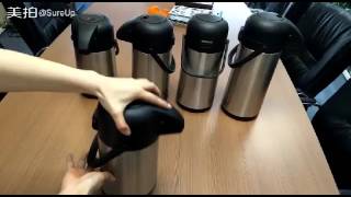 test vacuum flaskthermos pot airpot water potfrom sure upChina factory [upl. by Dex]