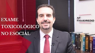 Exame Toxicológico no eSocial 🔴 Alfredo Figueiredo Explica [upl. by Kaine]