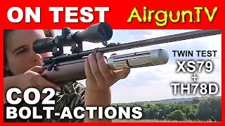 REVIEW SMK XS79 and TH78D CO2 air rifles [upl. by Arretnahs]