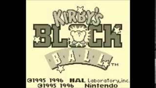 Kirbys Block Ball GAME OVER  Piano Ver [upl. by Werra359]