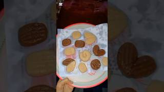 Homemade eggless Bakery style biscuits recipe  food [upl. by Annayar283]