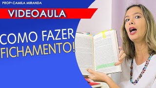 COMO FAZER FICHAMENTO DE LIVRO Jeito rápido e FÁCIL [upl. by Alvar]