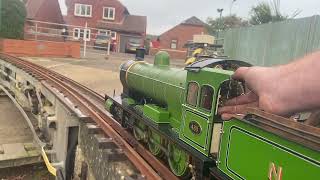 Romney Marsh MES new year steam up 2022 [upl. by Anas]