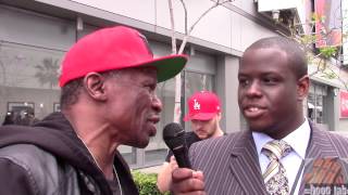 Floyd Mayweather Sr quotRoach better have his gun readyquot talks Mayweather vs southpaws HoopJab [upl. by Ilse]