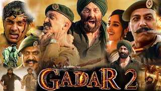 Gadar 2 Movie 2023 in Hindi facts and review  Sunny Deol Ameesha Utkarsh Sharma [upl. by Marashio]