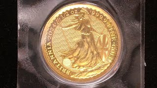 2024 Half Ounce Gold Britannia Added To The Stack [upl. by Atoel]