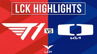 T1 vs DK Highlights ALL GAMES  LCK 2024 Summer  T1 vs Dplus Kia [upl. by Nnylatsirk6]