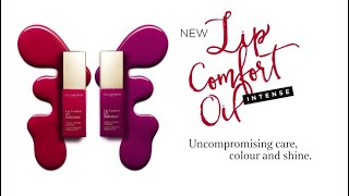 Dont compromise with Lip Comfort Oil Intense  Clarins [upl. by Ringsmuth]