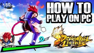 NEW 2023 Dragon Ball Legends PC Version  How To Play On Computer  NO EMULATOR [upl. by Idnym]