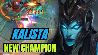 Wild Rift Kalista New ADC Champion in Patch 51 Build amp Runes [upl. by Filler]