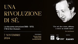 Presentazione del libro quotUna rivoluzione di séquot di don Luigi Giussani Rizzoli [upl. by Hagen]