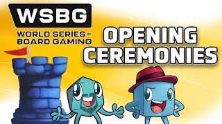 World Series of Board Gaming 2024 Opening Ceremonies [upl. by Spindell885]