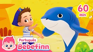 BEST Bebê Tubarão e mais Músicas   Completo  Bebefinn em Português  Canções Infantis [upl. by Youlton]