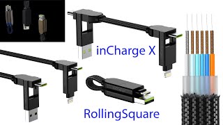 inCharge X Cable Charger Data RollingSquare FULL REVIEW [upl. by Cristiano]