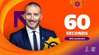 60 Seconds with Gianluca Zambrotta at the FIFA Fan Festival™ [upl. by Creighton769]