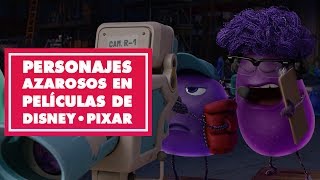 Personajes azarosos en películas de Disney•Pixar  Oh My Disney [upl. by Sukhum553]