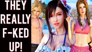 Tifa cant save Square Enix Final Fantasy studio posts HUGE financial failure CANCELS projects [upl. by Kora616]