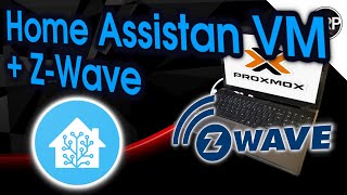 Home Assistant VM  ZWave setup in Proxmox  Proxmox Home Server  Home Lab [upl. by Enomaj]