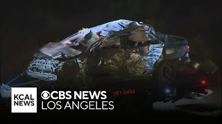 6 killed in two separate crashes in rural LA County [upl. by Yance892]