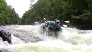 Kennebec River Rafting 81017 [upl. by Gregor888]