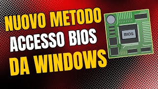 Altro metodo per accedere al BIOS da Windows Guida completa e facile [upl. by Becker]