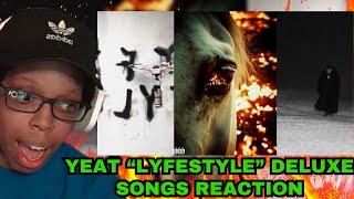 CiaraITB Reacts to Yeat quotLYFESTYLE DELUXEquot ALL EXCLUSIVES 9 SONGS [upl. by Rrats364]