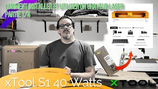 Comment installer et utiliser un graveur laser xTool S1 xTool xtool [upl. by Naujet876]