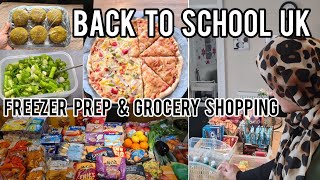 Back to School Meal PrepGrocery Shopping for Back to SchoolBack to School Uk 2024Meal Planing [upl. by Aisatsan]