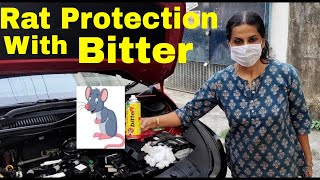 Car Rat Protection With Bitter Rat Repellent rodentcontrol rats bitter [upl. by Yentruok]