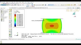 Uniaxial Compression Test abaqus AHSS ModifiedJohnsonCookModel VUMATSubroutine fortran [upl. by Imled409]