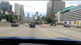 Driving from Burbank to Downtown Los Angeles [upl. by Mercorr]