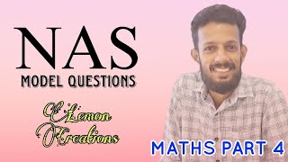 NAS CLASS 3 MODEL QUESTIONS MATHS PART 4 [upl. by Htyderem]