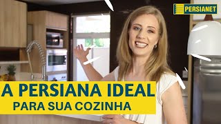 Qual a cortina ou persiana ideal para cozinha Persiana de alumínio pvc ou cortina de tela solar [upl. by Leanahtan923]