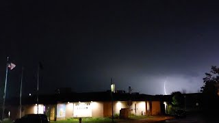 Rosemount Minnesota Storm lightning and clouds August 262024 [upl. by Ocsic119]