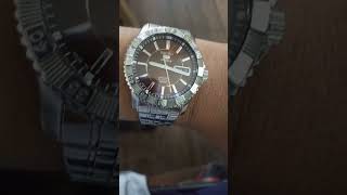 My Seiko 5 sports watch made in Japan 23 jewels 7S36B [upl. by Zysk]