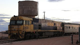 Trains of the Trans Australian Railway  Forgotten Rawlinna Remote Railway Town [upl. by Jock9]