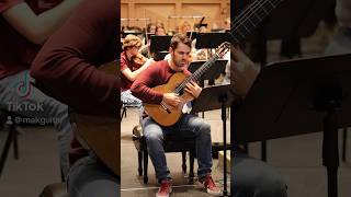 Michael Abels Borders Concerto Ending Rehearsal Recording classicalmusic guitar newmusic [upl. by Lemuelah]