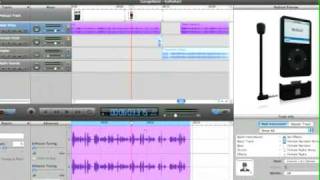 3  GarageBand Splitting Audio [upl. by Eitsyrk289]