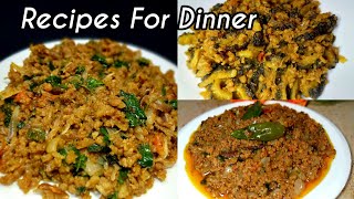 Mince Recipes For Dinner  Quick Meals For Dinner  Recipes for dinner [upl. by Eyllib]