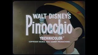 Pinocchio  1971 Reissue Trailer 35mm 4K [upl. by Yeltnarb]