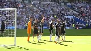 Marcus Bettinelli penalty save  Brighton v Fulham FC 1st September 2018 [upl. by Bailar]