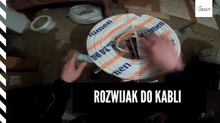 Jak wykonać rozwijak do przewodów Budowa domu [upl. by Barris286]