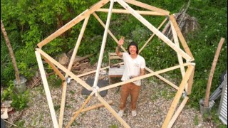 Building a 1v Magidome Geodesic Dome with AndrewSzeto [upl. by Enniotna]