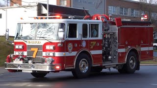 BirdsboroUnion Fire Department Engine 71 Responding 1123 [upl. by Kcub298]