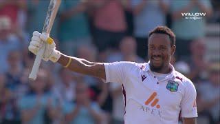 Kavem Hodge 120 runs vs England  2nd Test  Day 2  ENG vs WI [upl. by Shimberg]